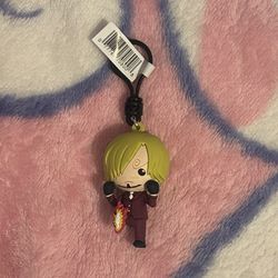 Anime one piece series 3 3D monogram bag clip SANJI