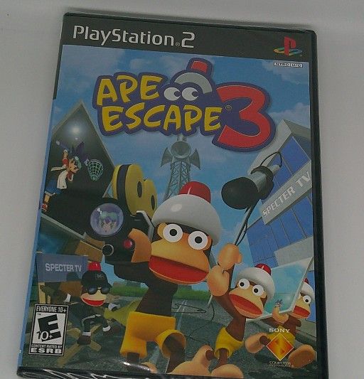 Ape Escape 3 PS2 Sony Playstation 2 NEW SEALED