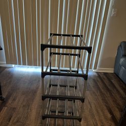 Table And Tier Metal Organizer Rack