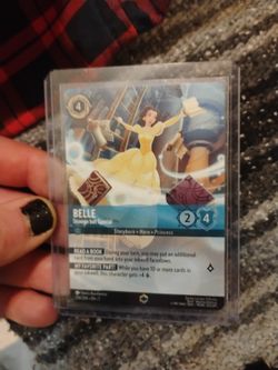 Disney Lorcana Alt Art Belle Card