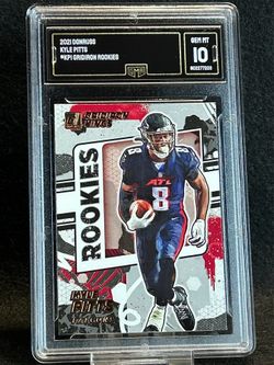 2021 Donruss 💥 Kyle Pitts 💥 Gridiron Rookies GMA 10 💎 Mint - Atlanta Falcons