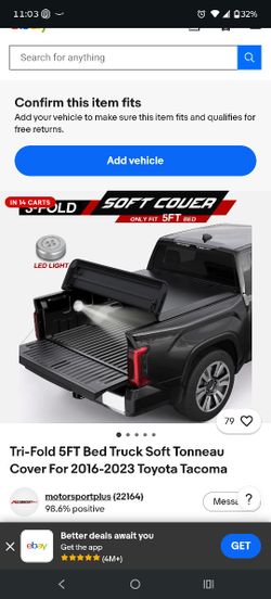 Tri Fold Bed Cover