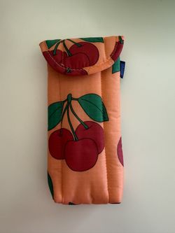 Baggu Cherry Glasses Sleeve