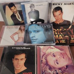 Spanish CD LOT: Ricky Enrique Shakira Paulina