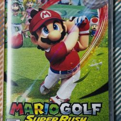 Mario Golf: Super Rush (Nintendo Switch, 2021) Tested/Works With Case!