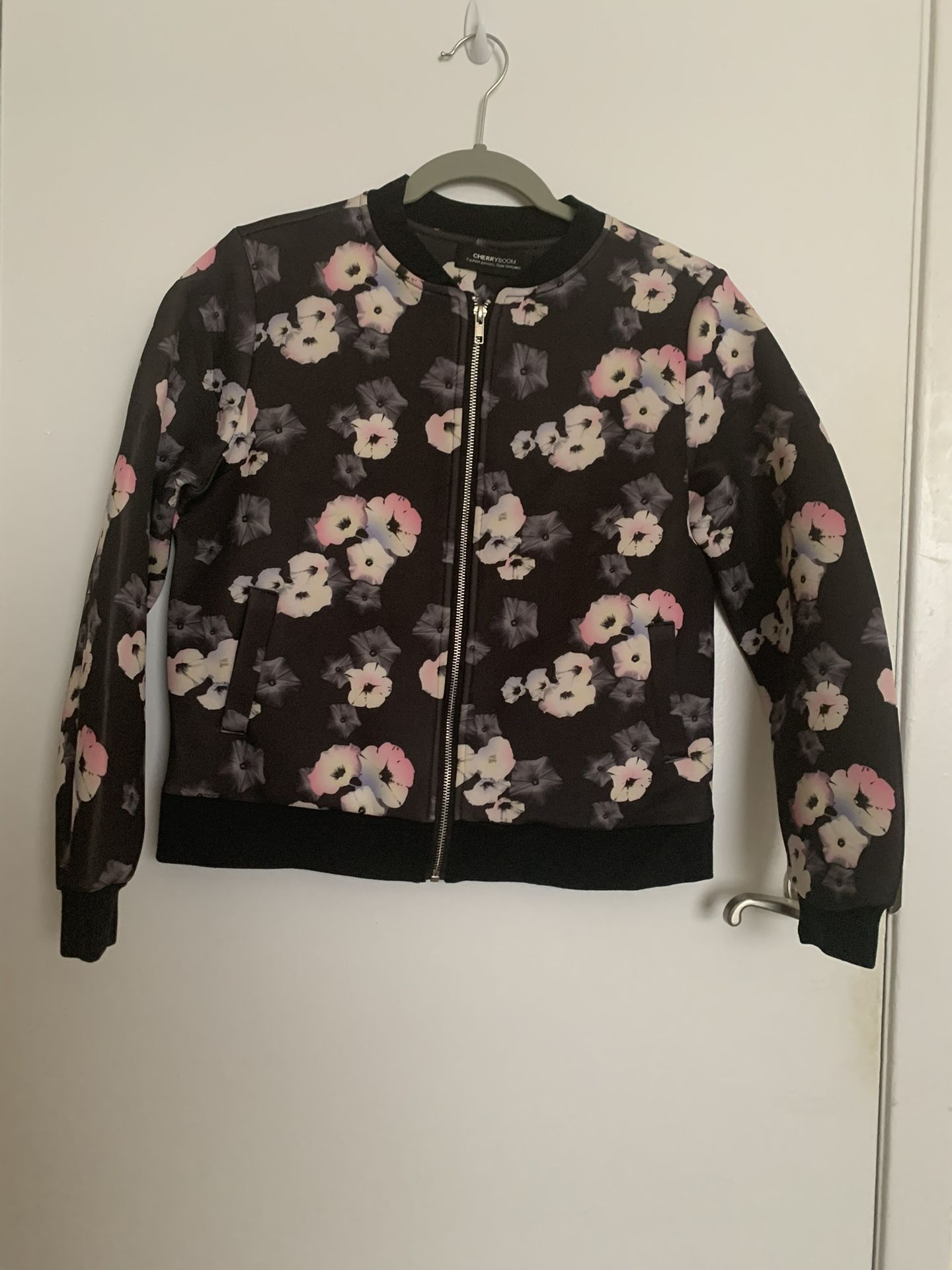 Black Flower jacket