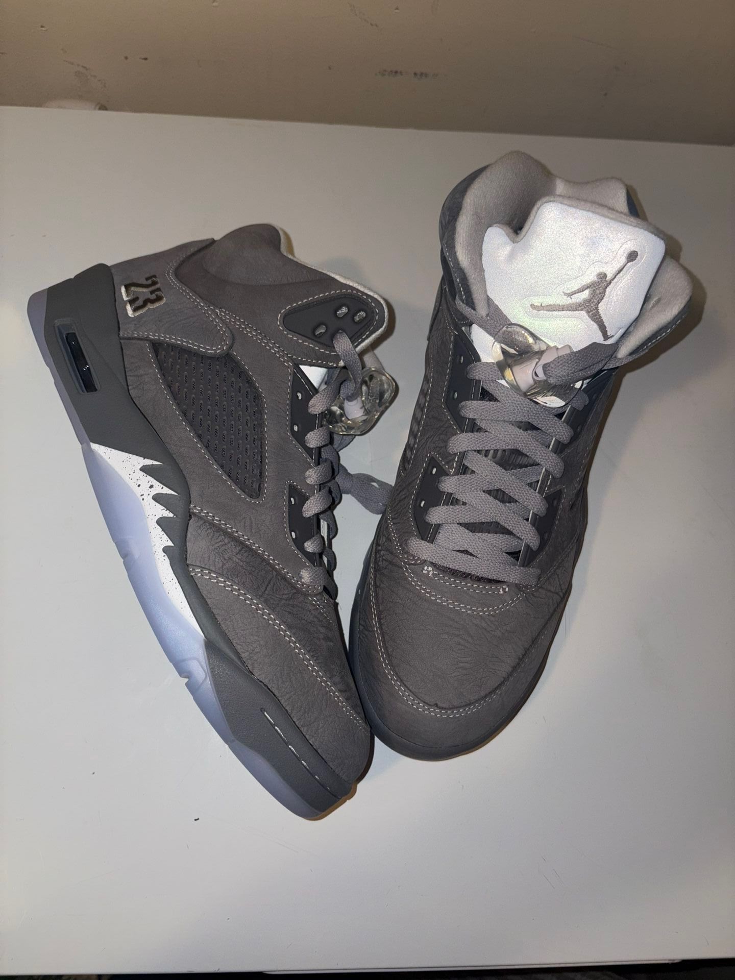 Jordan Wolf Grey 5 Size 10