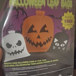 Never Ren Used Leaf Bags