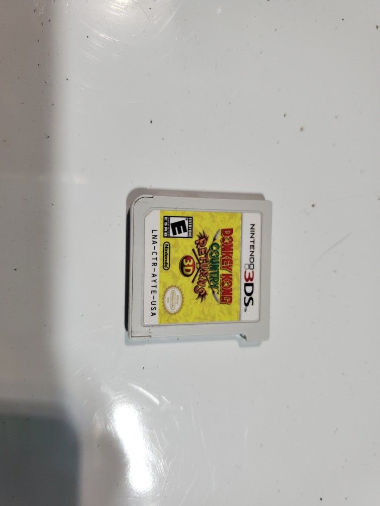 Donkey Kong Country Returns 3D Nintendo 3DS ,