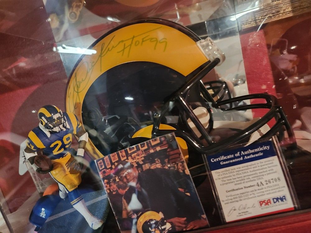Eric Dickinson Signed Russell Helmet 