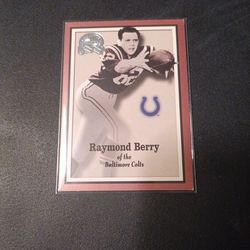 Raymond Berry Indianapolis Colts