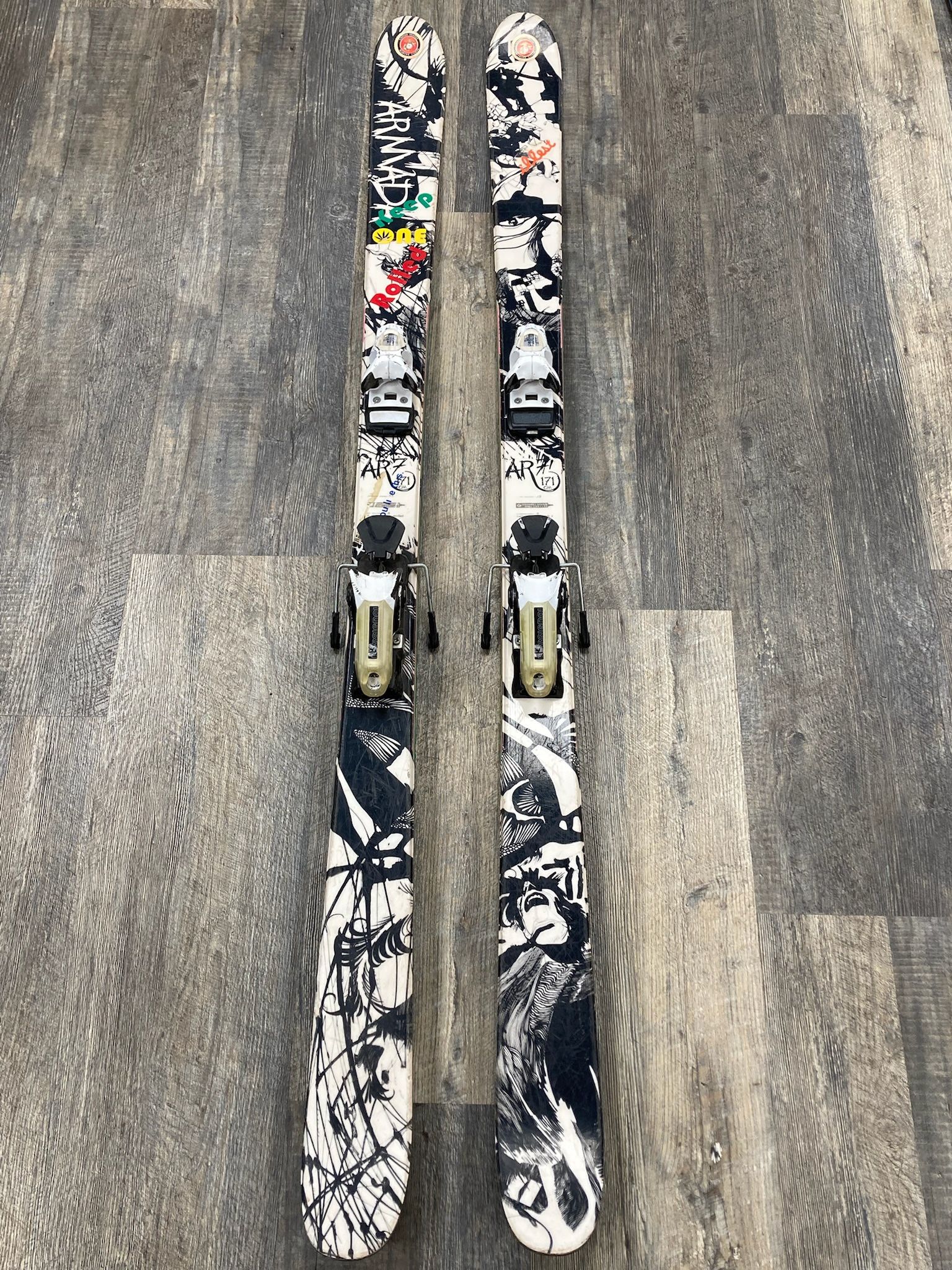 Armada AR7 171cm Skis with Rossignol Bindings