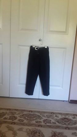 New Boys dress pants with belt size 6