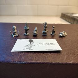 Simpson Monopoly Tokens