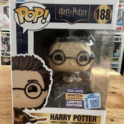 IN HAND LIMITED WINTER CONVENTION Harry Potter Quidditch Funko Pop #188 Movies