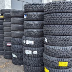 265/70R16 SET OF 4 NEW TIRES WITH INSTALLATION WE DO FINANCE NO DOWN PAYMENT 