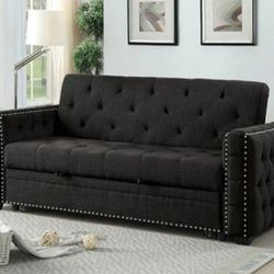 Brand New Gray Sofa With Pull-out Sleeper 