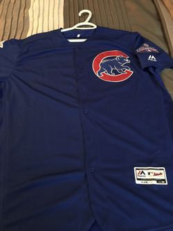 Chicago Cubs Almora Jr World Series Champions Adult Jersey