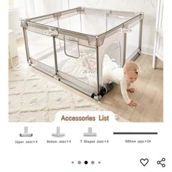 BRAND NEW Playpen 47x47  $30