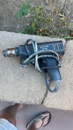 Black & Decker 3/8 inch drill & unknown brand