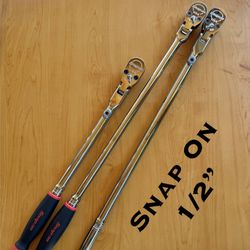 Snap On 1/2” —  Flex Head RATCHETS  —  ((( $250 EACH ))) - ❗️Brand New ❗️