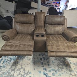 Ashley Electric Double Recliner