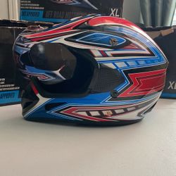 New Motorcycle Helmet.