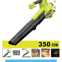 ONE+ 18V 100 MPH 350 CFM Cordless Battery Variable-Speed Jet Fan Leaf Blower 
