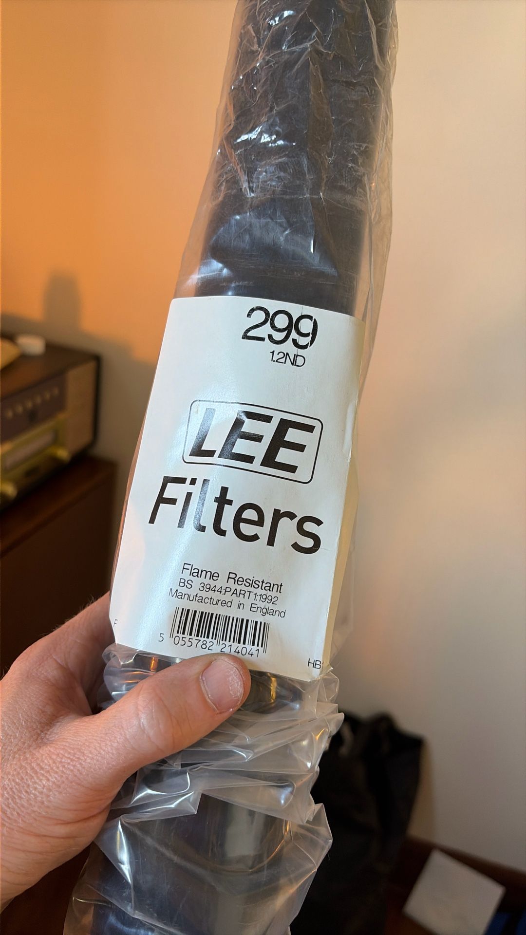 Lee 299 1.2ND 48” x 25’ Gel roll Filter