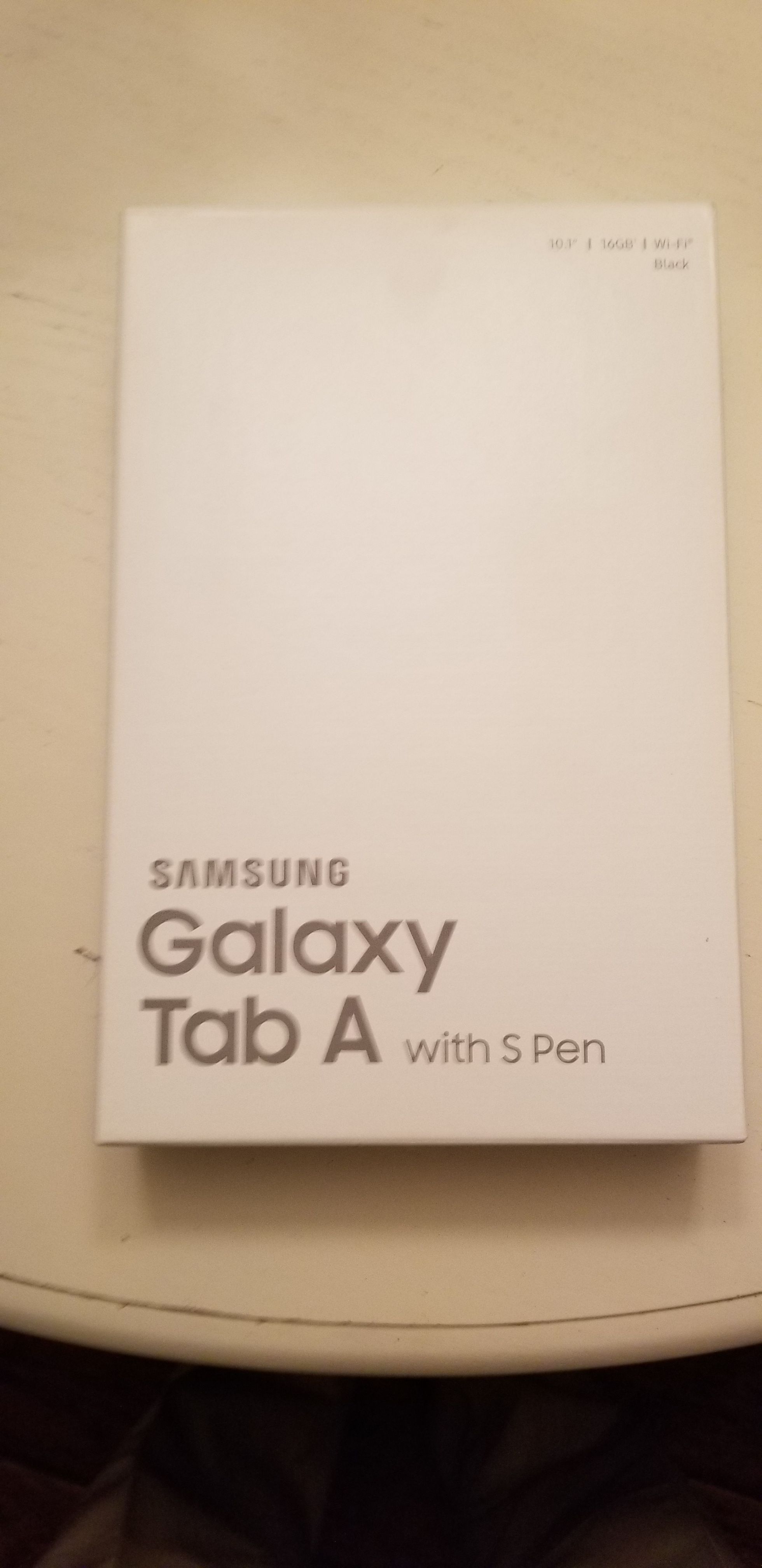 Samsung Tab a 10.1 with s pen