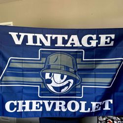 Chevy Flag W Felix The Cat