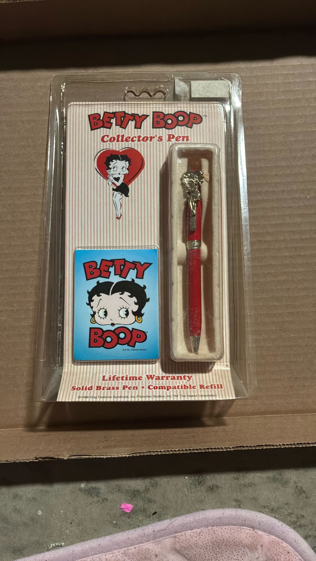 Vintage Betty Boop Collectors Pen