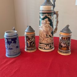 Authentic German Beer Steins