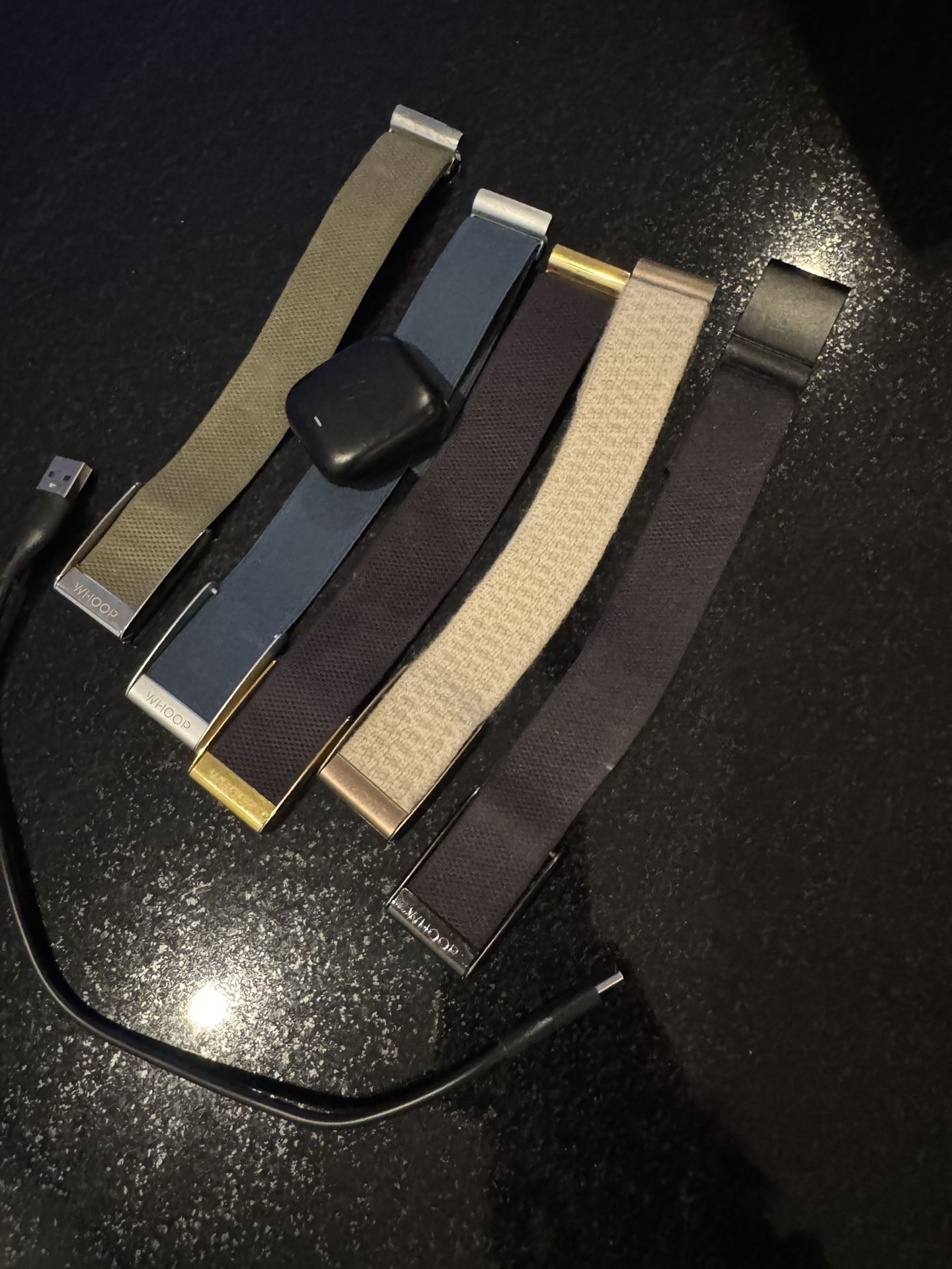 WHOOP 4.0 with 5 of the most popular bands including CloudKnit and HydroKnit
