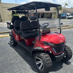 Fully Upgraded Six Passenger Golf Cart Premium Features At An Unbeatable Price