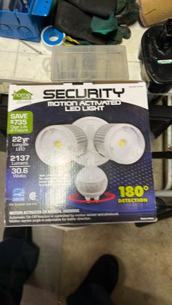 LED motion light outdoor