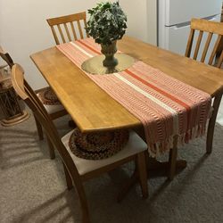 Free Table With 4 Chairs