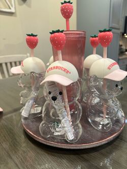 Starbucks Pink Bearista Cup