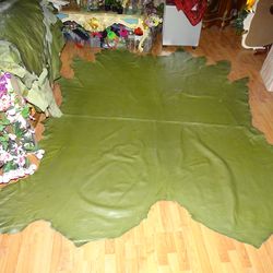 10 pc real leather (for upholstery, sewing