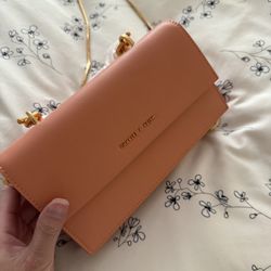 Charles & Keith Orange Handbag