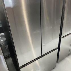 Samsung Stainless Steel 3-Door French Door Refrigerator - 30 Cu. Ft.