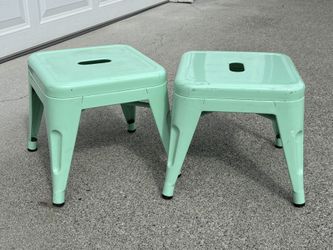 Kids Metal Chairs Stools