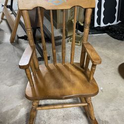 Toddler Wooden Rocker