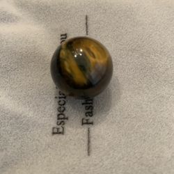 Tigers eye marble size sphere