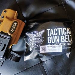 Firearm Holster And Belt