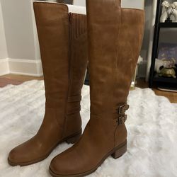 Lucky Brand Tan Over The Knee Boots