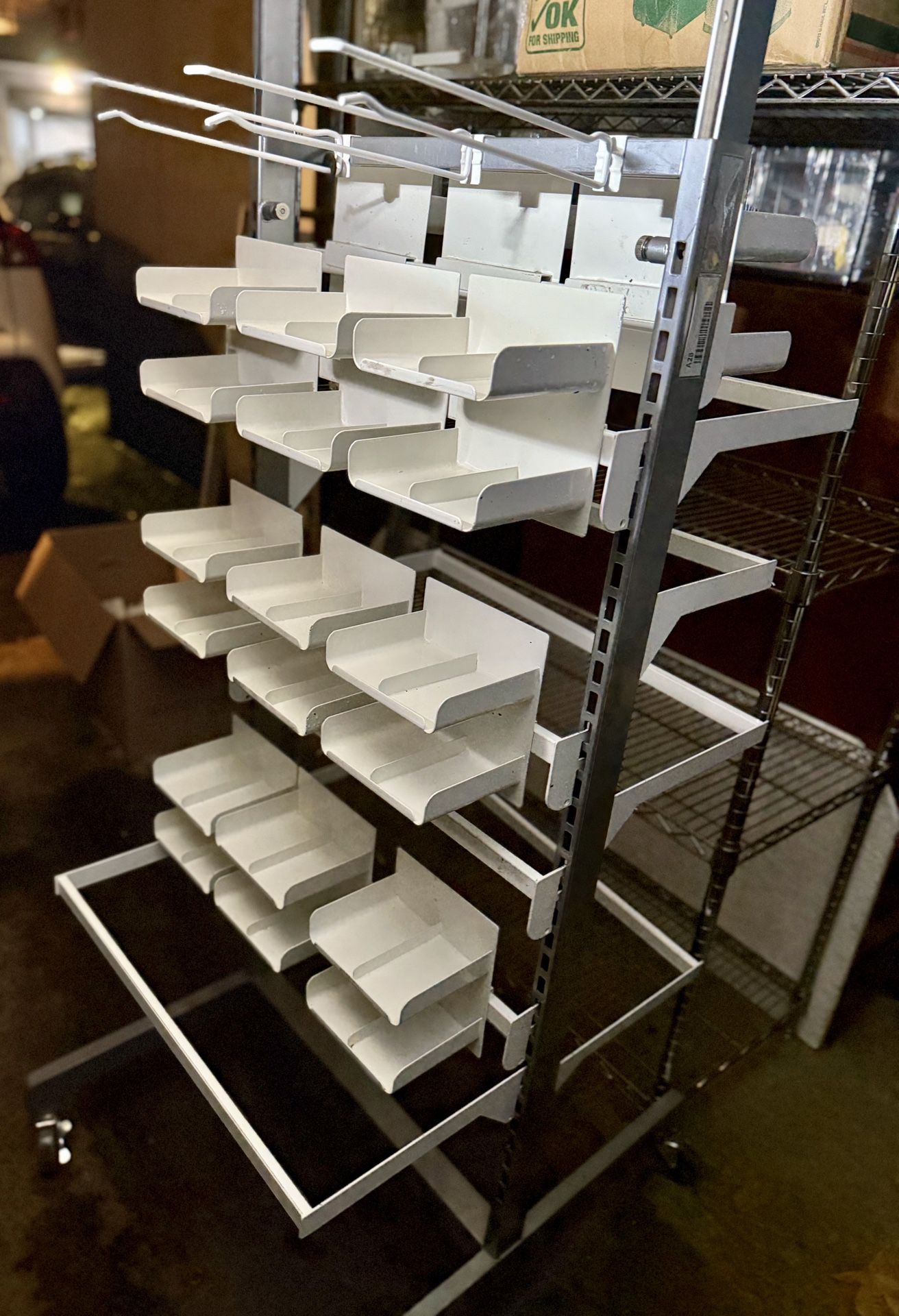 Retail Display shelving, Sunglasses Garment Racks