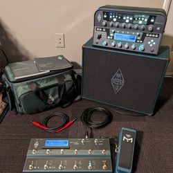 Kemper Profiler PowerHead + Remote + Kabinet + Mission Pedal Bundle