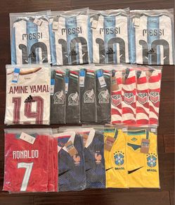 World Cup jerseys Mexico Argentina USA