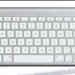 Apple A1314 Bluetooth Wireless Silver Slim Mini Keyboard laptop iMac
